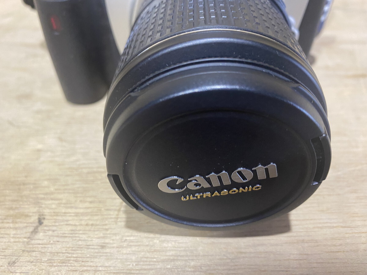 【１２－８１】CANON キャノン EOS Kiss 3 EF フィルムカメラ 28-90㎜ 1:4-5.6 カメラレンズ 長期保管品 ジャンク品の画像2