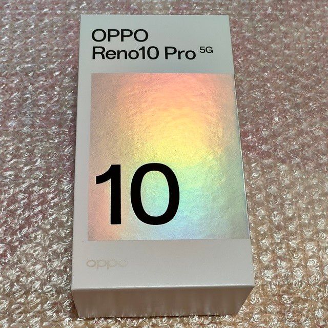 ☆新品未使用☆OPPO Reno10 Pro 5G/シルバーグレー/SoftBank版SIMフリー/物理2枚SIM♪