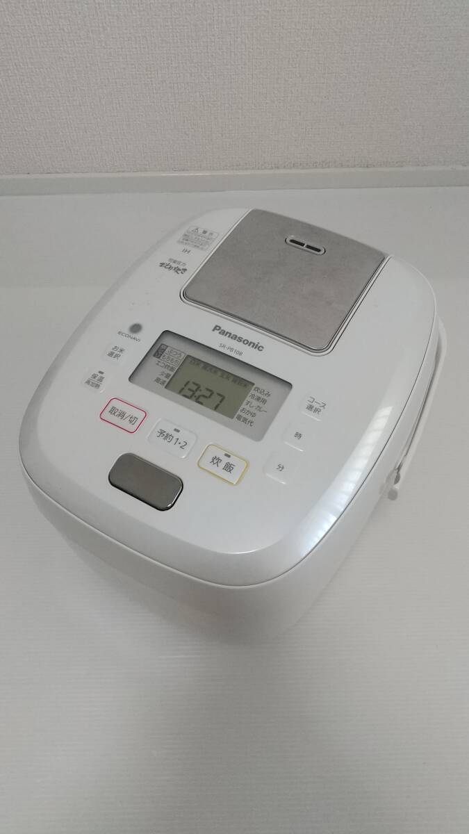 *Panasonic|SR-PB108| changeable pressure IH jar rice cooker |5.5...| not yet operation verification | secondhand goods |2019 year |5-SY-003