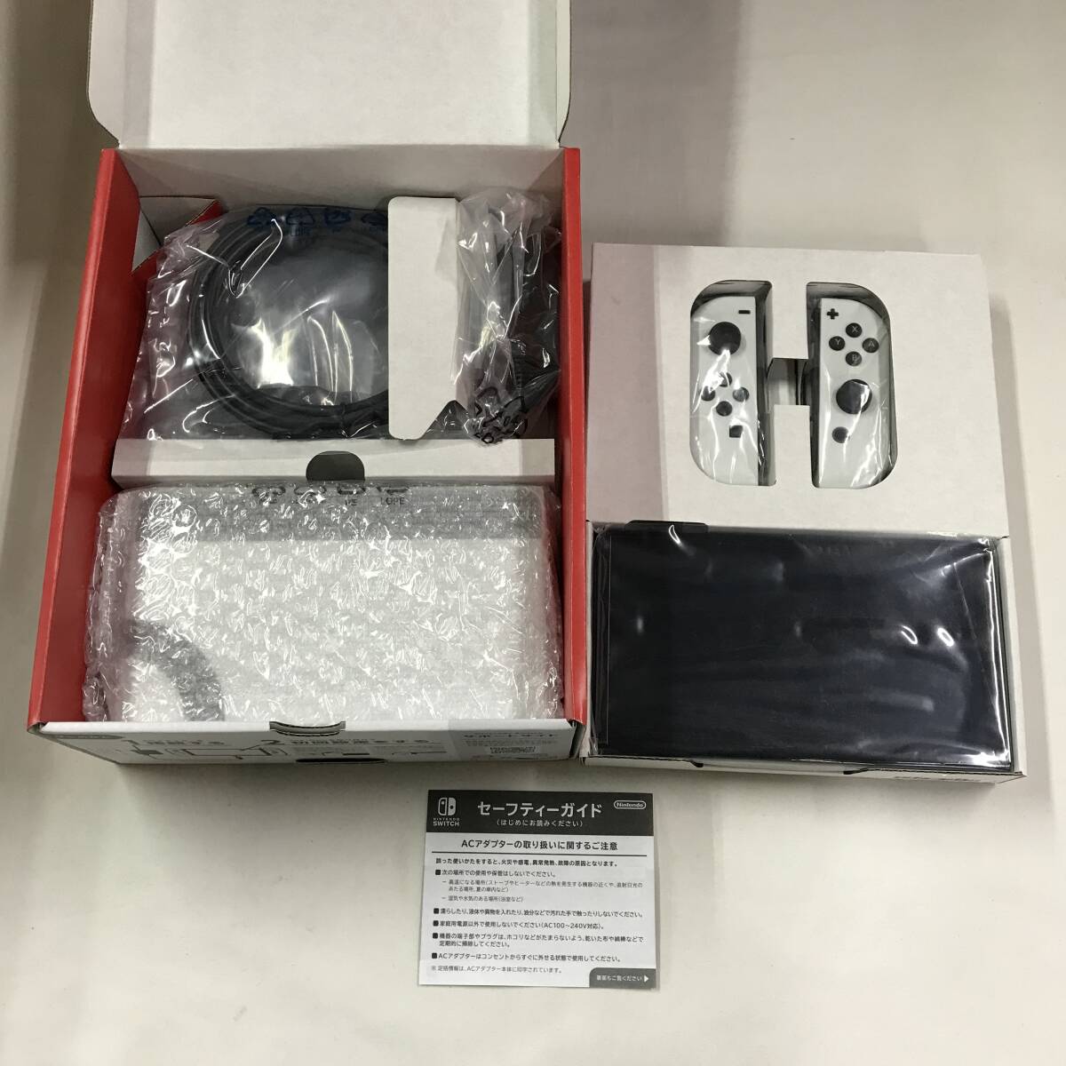 gy162 送料無料！動作品 Nintendo Switch ニンテンドースイッチ 本体 有機ELモデル ホワイト_画像2