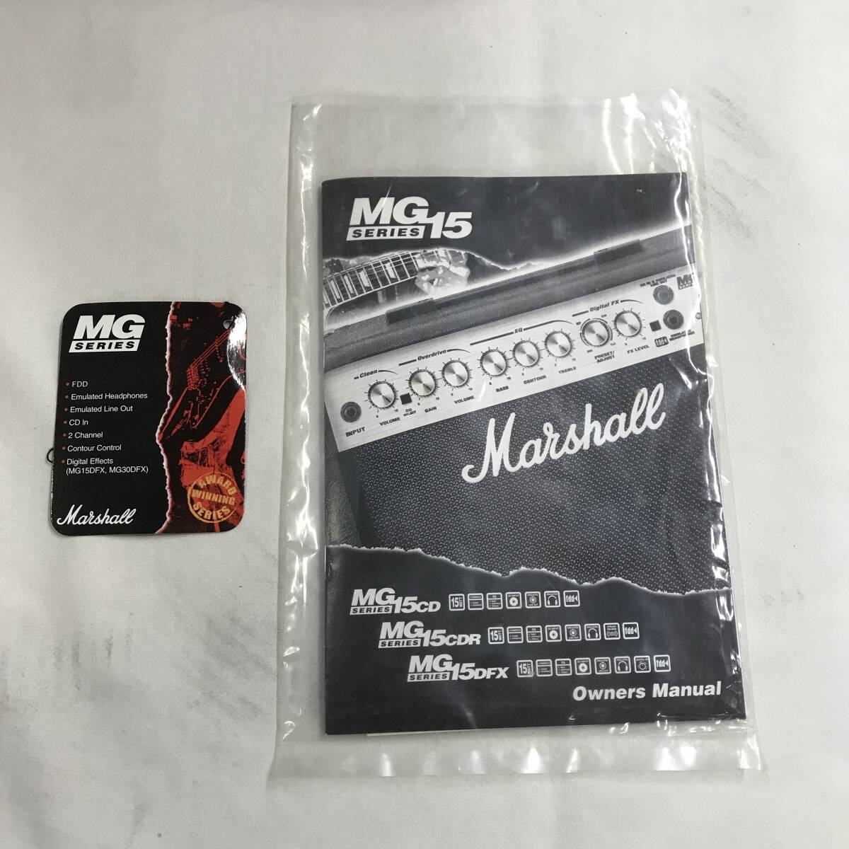 wy334 送料無料！Marshall　マーシャル　MG15CDR ギターアンプ_画像7