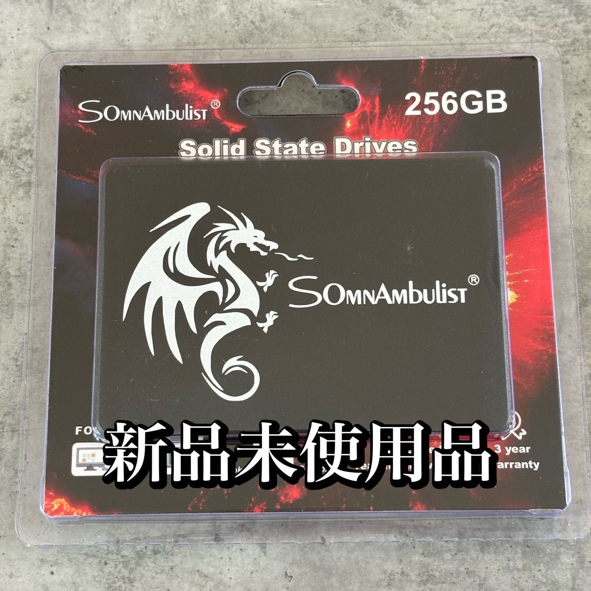 SomnAmbulist 256GB SATA SSD 新品未使用品