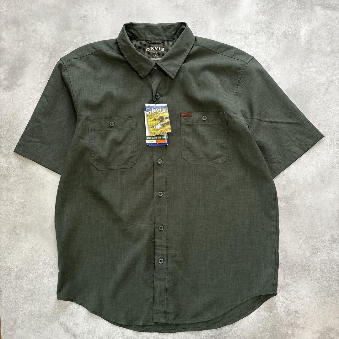 【新品】ORVIS 半袖　シャツ　古着　アウトドア　アメカジ_画像1