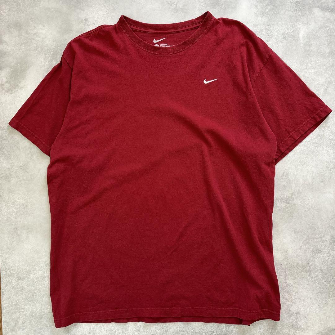 NIKE ナイキ　半袖　刺繍ロゴ　Tシャツ　古着　ストリート　スケーター_画像1