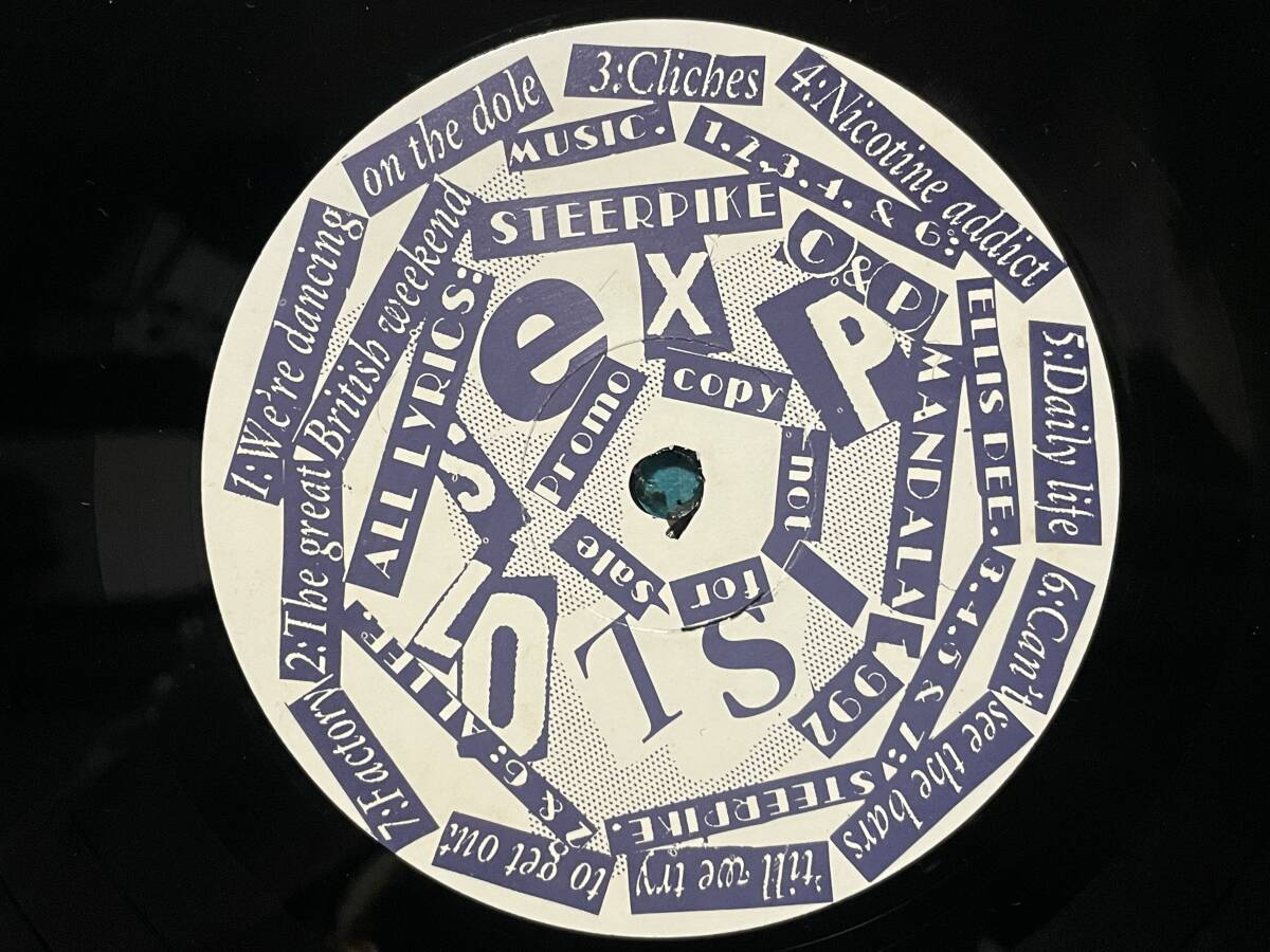 rare record UK ORG promo Press PROMO LP Ex Pistols / Deny MANDALA93 X piste ruzte knee Dave Goodman origin sex * piste ruz