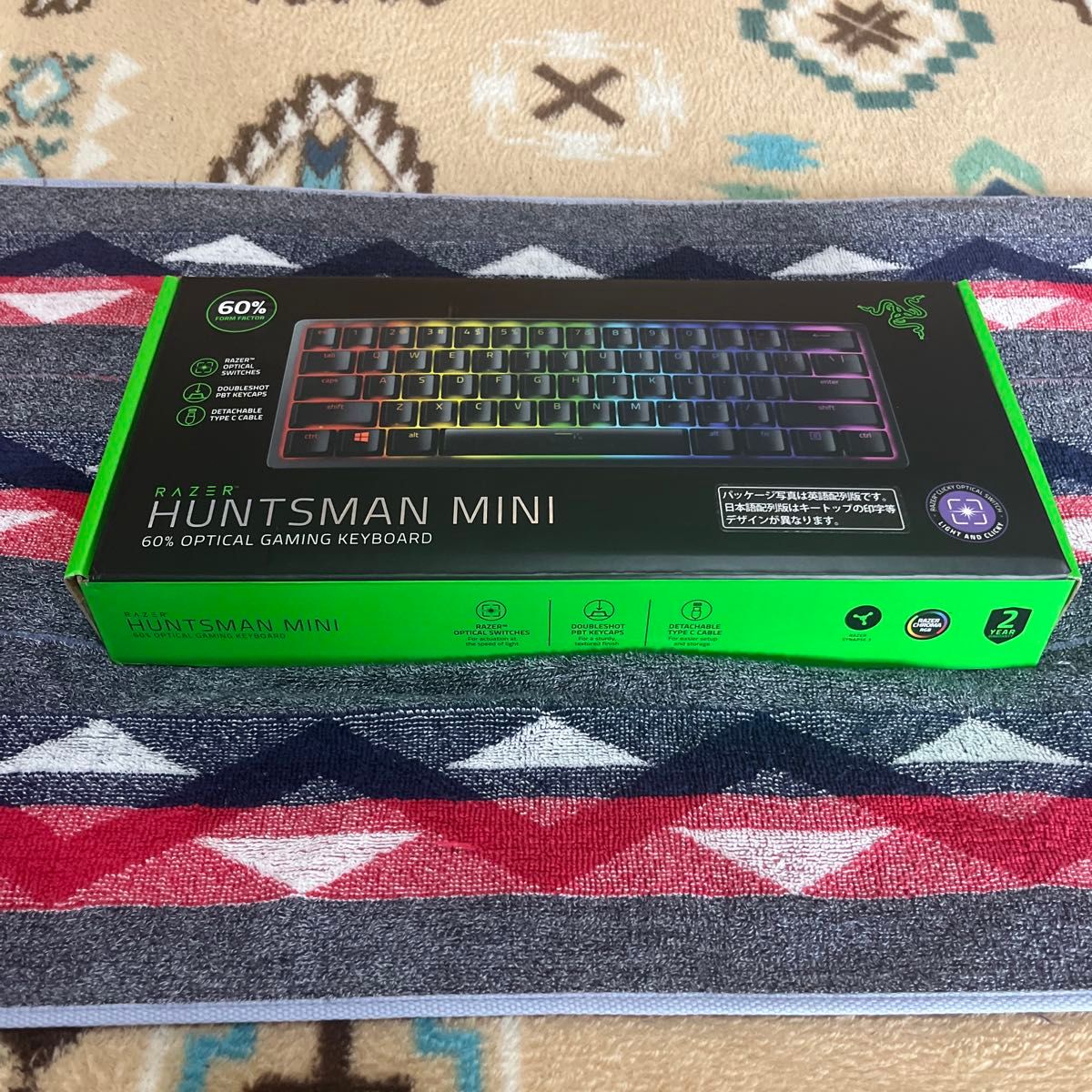 Razer キーボード Huntsman Mini JP Clicky Optical Switch [Black] 中古品