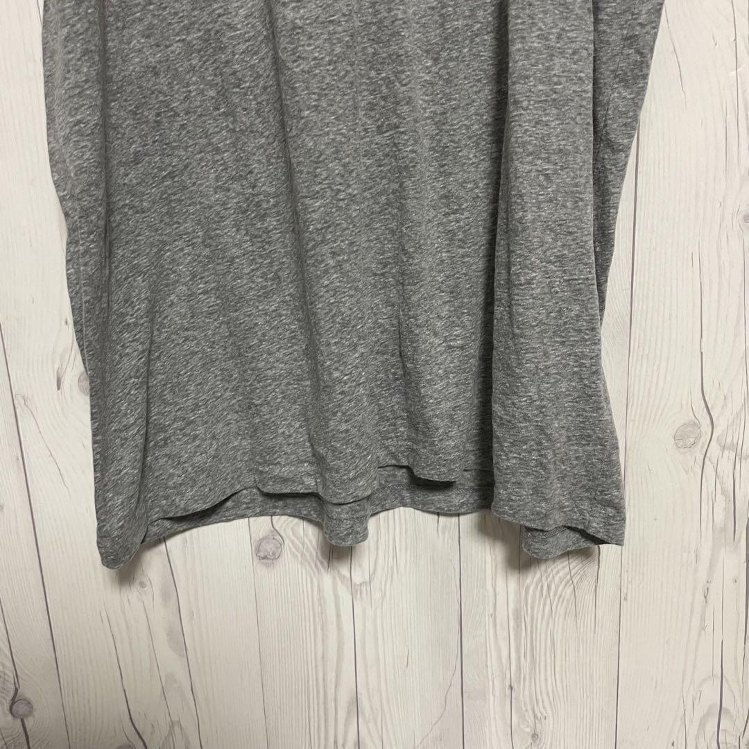 ◆ OLD NAVY ◆ オールドネイビー Tシャツ XL 無地 グレー オーバーサイズ US古着_画像5