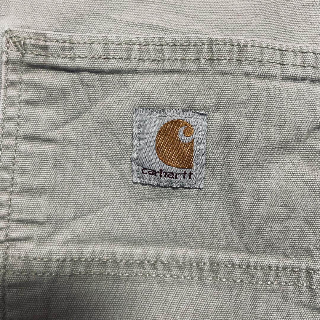 ◆ Carhartt ◆ カーハート ショートパンツ ハーフパンツ 短パン 40 ベージュ ワークパンツ_画像8