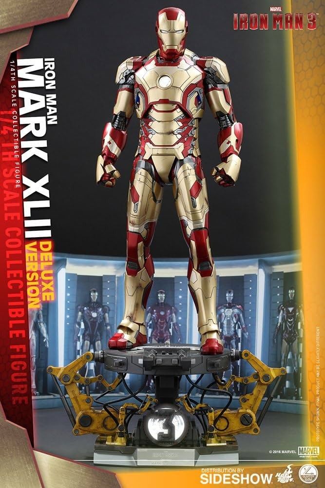 新品未開封 ホットトイズ 1/4 クォーター アイアンマン マーク42 新品未開封 ホットトイズ 1/4 クォーター アイアンマン マーク42