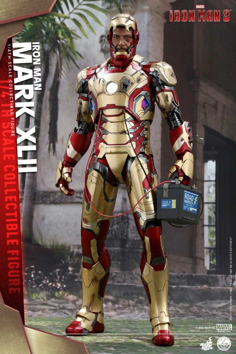 新品未開封 ホットトイズ 1/4 クォーター アイアンマン マーク42 新品未開封 ホットトイズ 1/4 クォーター アイアンマン マーク42