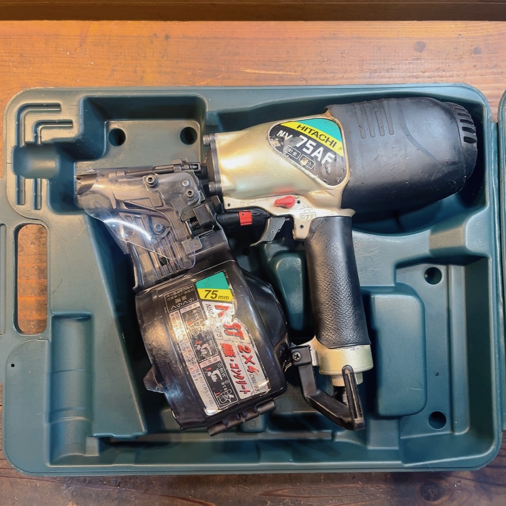 7日保証・整備済】消耗部品多数交換 日立工機 常圧 75mm ロール 7日保証・整備済】消耗部品多数交換 日立工機 常圧 75mm ロール