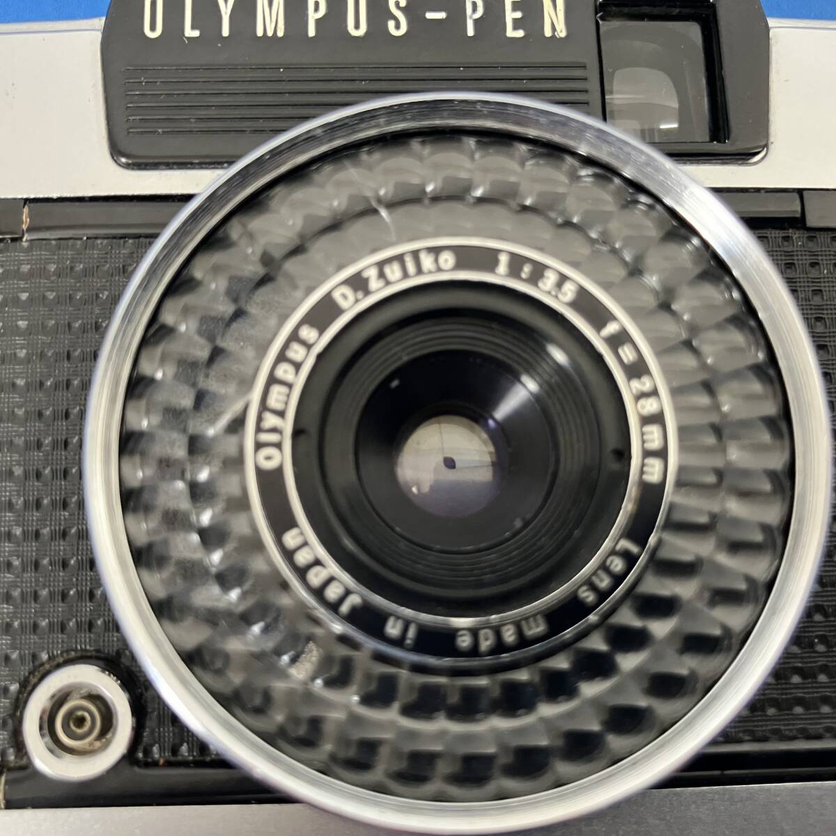OLYMPUS-PEN EE-3 D.ZUIKO 1:3.5 f=28mm Olympus pen film camera operation not yet verification 