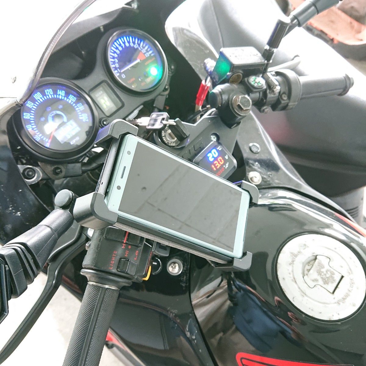 バイク用 スマホホルダー 自転車 iPhone Android