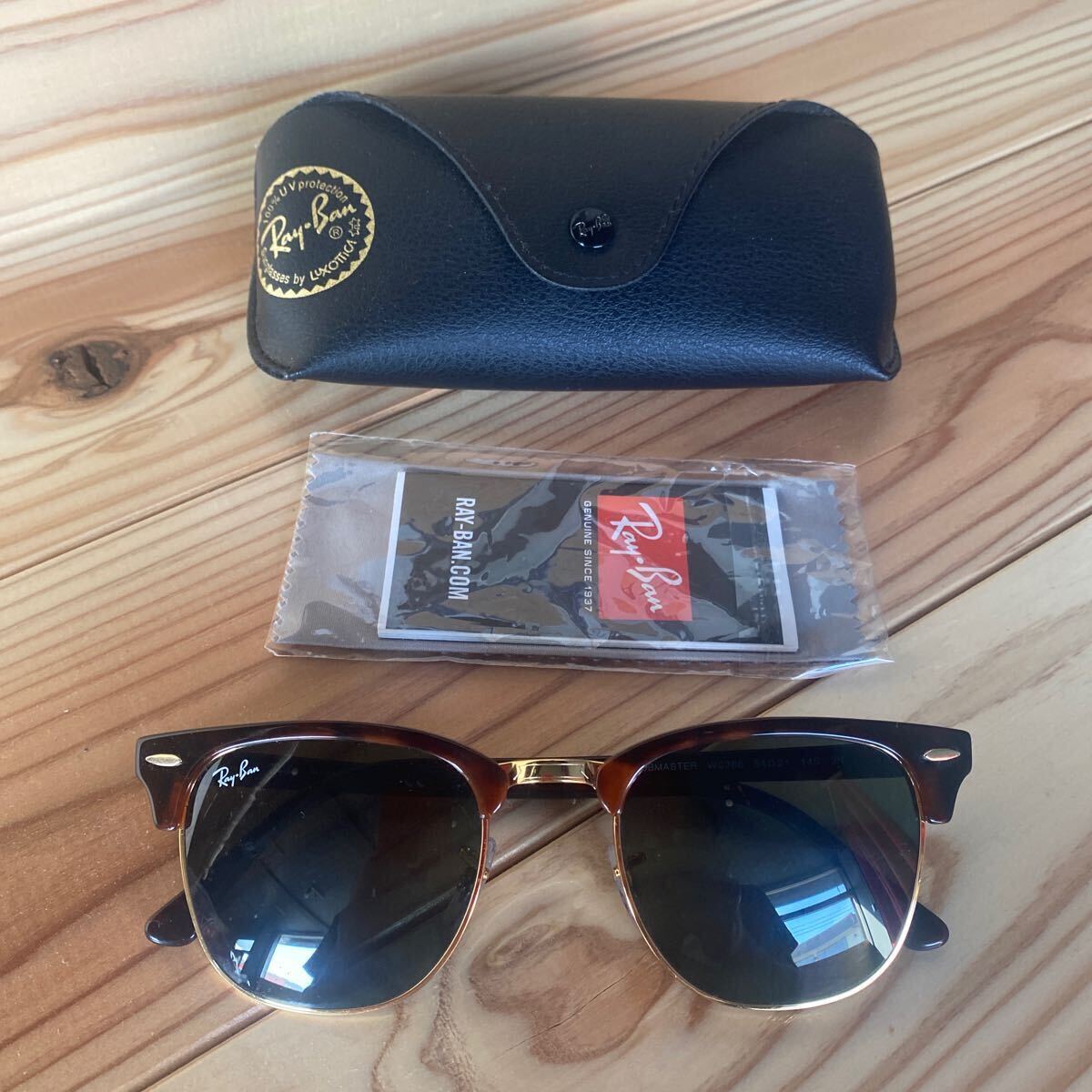  солнцезащитные очки Ray-Ban Clubmaster черный 