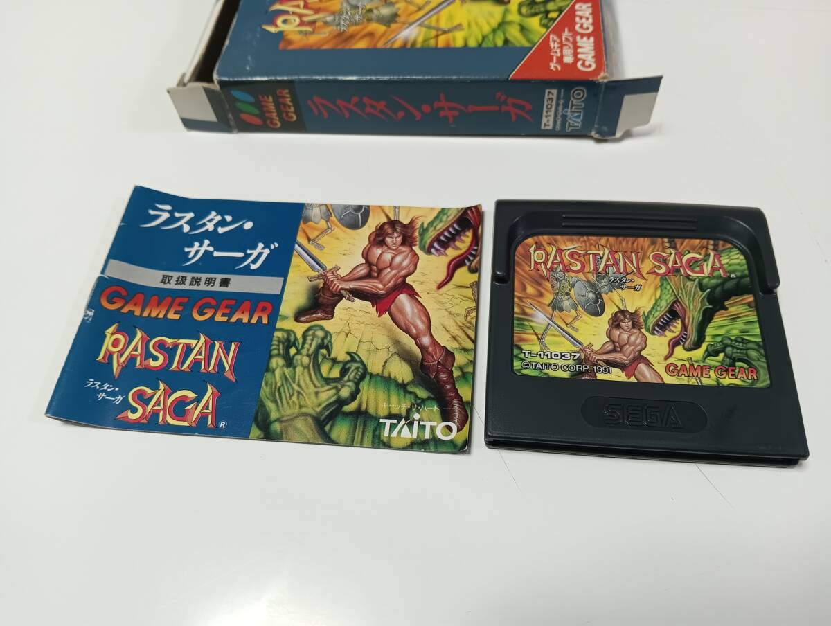 GG ラスタンサーガ TAITO アクション 即決 □□ まとめて送料 GG ラスタンサーガ TAITO アクション 即決 □□ まとめて送料