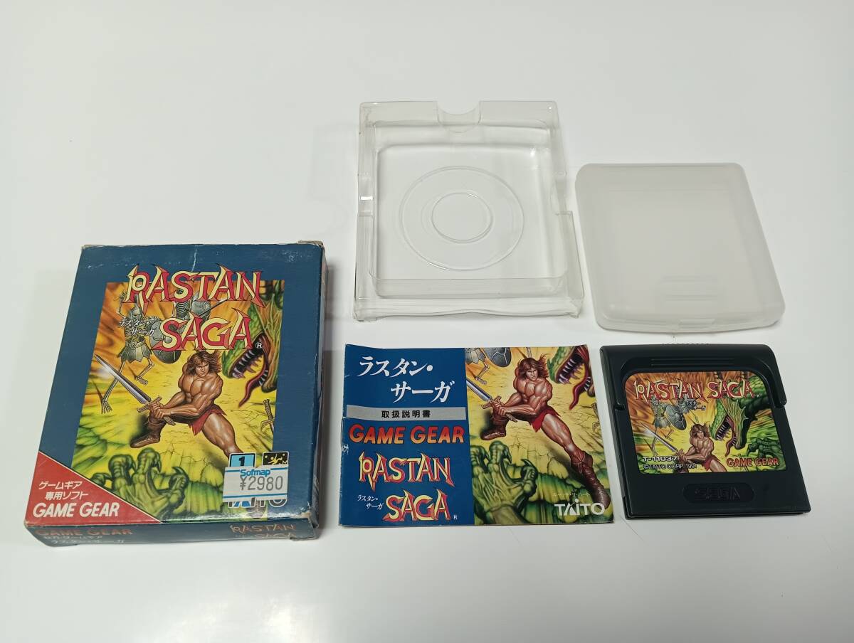 GG ラスタンサーガ TAITO アクション 即決 □□ まとめて送料 GG ラスタンサーガ TAITO アクション 即決 □□ まとめて送料