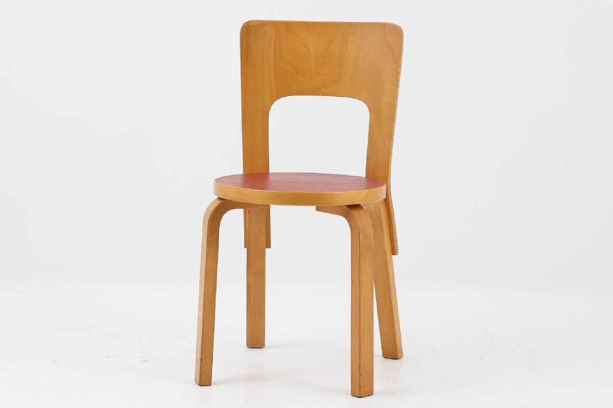 Alvar Aalto(アルヴァ・アアルト)　No.66　チェア　北欧家具ビンテージ_画像1