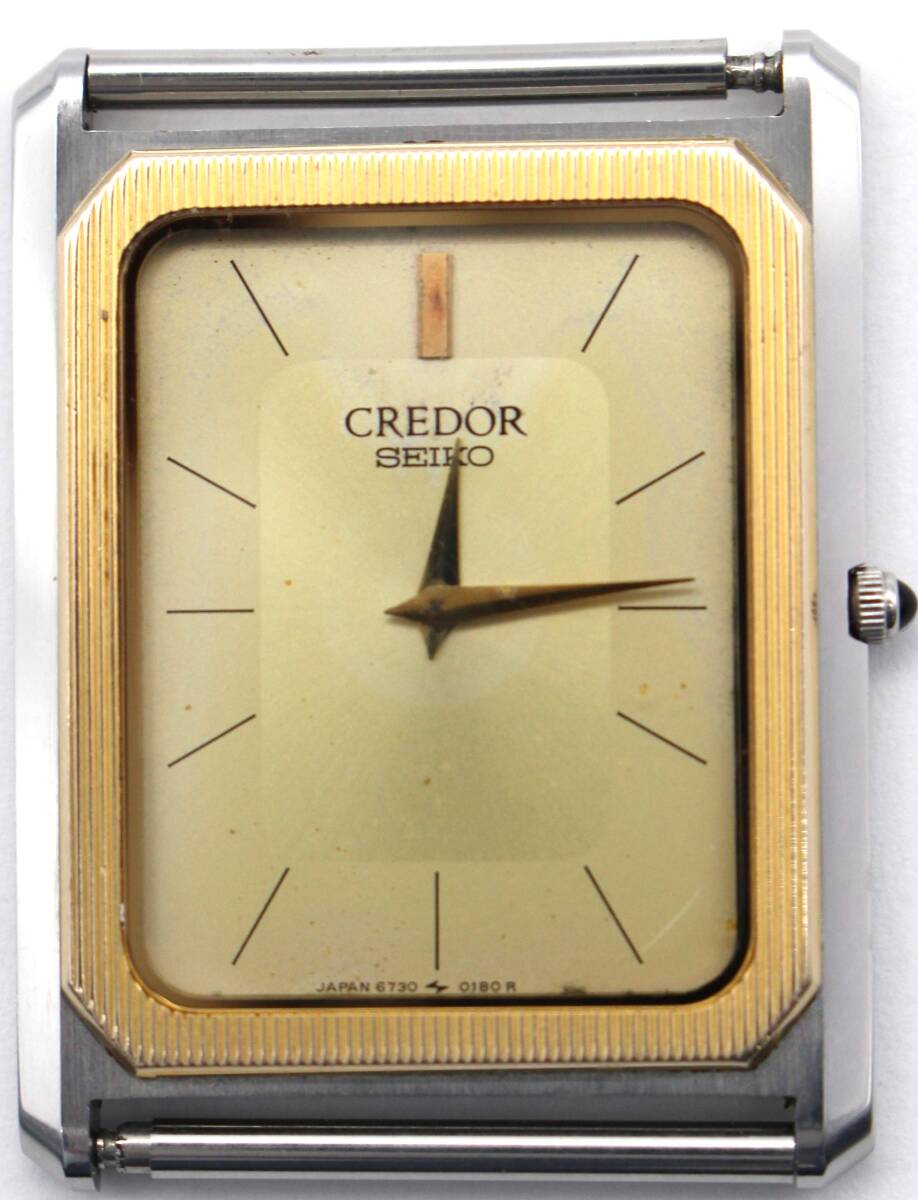 【電池交換済】SEIKO セイコー CREDOR クレドール 14K　6730-5090_画像10