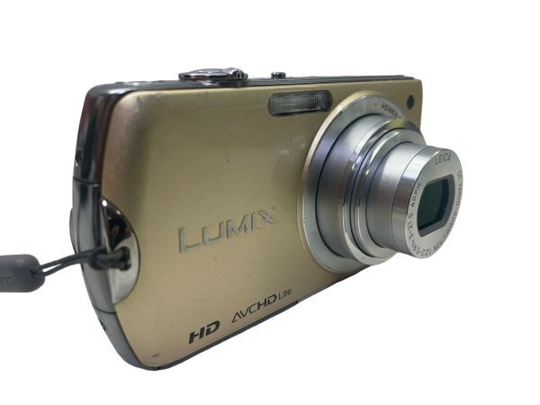 Panasonic パナソニック LUMIX DMC-FX70 コンパクトカメラ デジカメ デジタルカメラ ゴールド 広角24mm F2.2 ジャンクの画像3