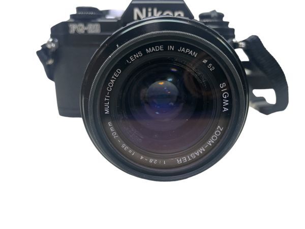 Nikon ニコン　一眼レフフィルムカメラ　FG-20　SIGMA ZOOM-MASTER 35-70mm 1:2.8-4_画像5
