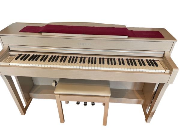 【引き取り限定】YAMAHA ヤマハ 電子ピアノ CLP-645WA クラビノーバ ピアノ CLP-645 Clavinova 2019年製_画像1