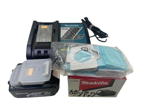 マキタ Makita 18V充電式クリーナー　CL182FD 充電器＆バッテリー付　_画像2