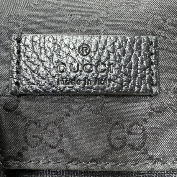 【美品】GUCCI　グッチ　メンズ　メッセンジャーバッグ　449184　ブラック_画像2