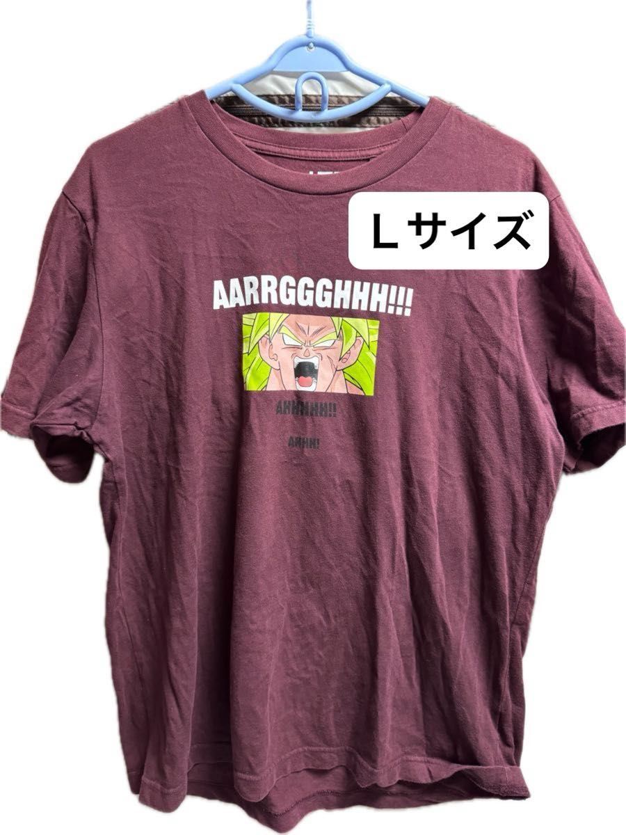 ユニクロ　ドラゴンボール　鳥山明　ブロリー　Tシャツ Lサイズ　古着