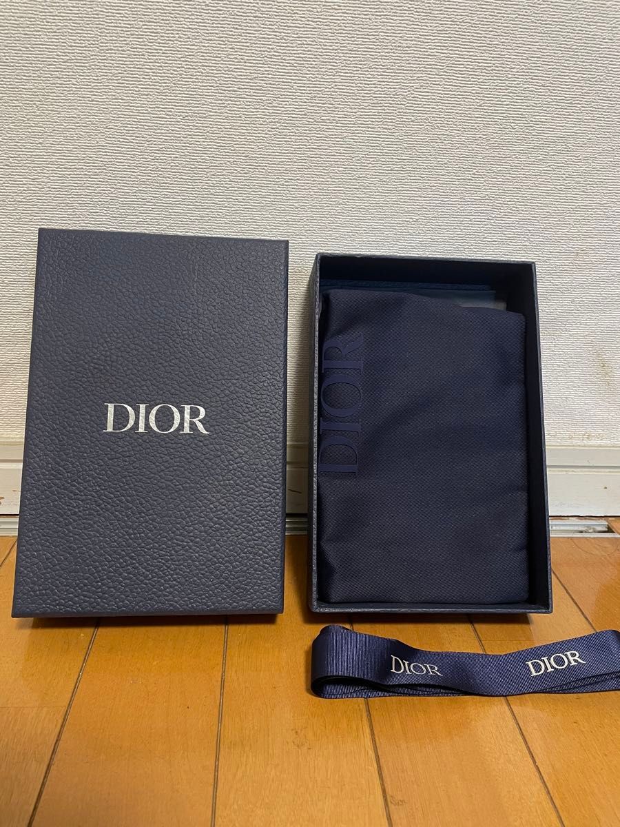 Dior ディオール 空箱 Christian 巾着　リボン付