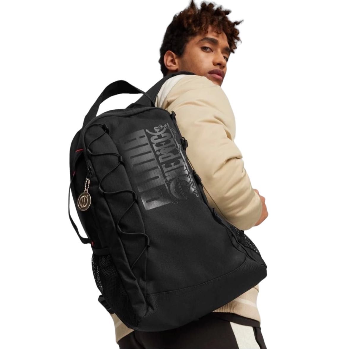 新品】 ONE PIECE PUMA コラボ バックパック リュック ブラック 新品】 ONE PIECE PUMA コラボ バックパック リュック ブラック