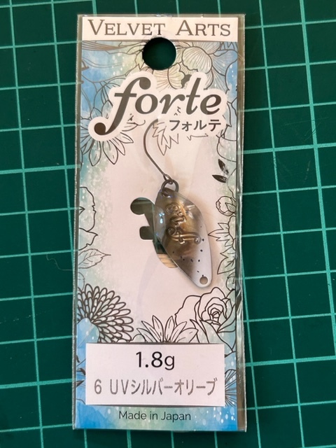  フォルテ 1.8g UVシルバーオリーブ  VELVET ARTS forte  ベルベットアーツ の画像1