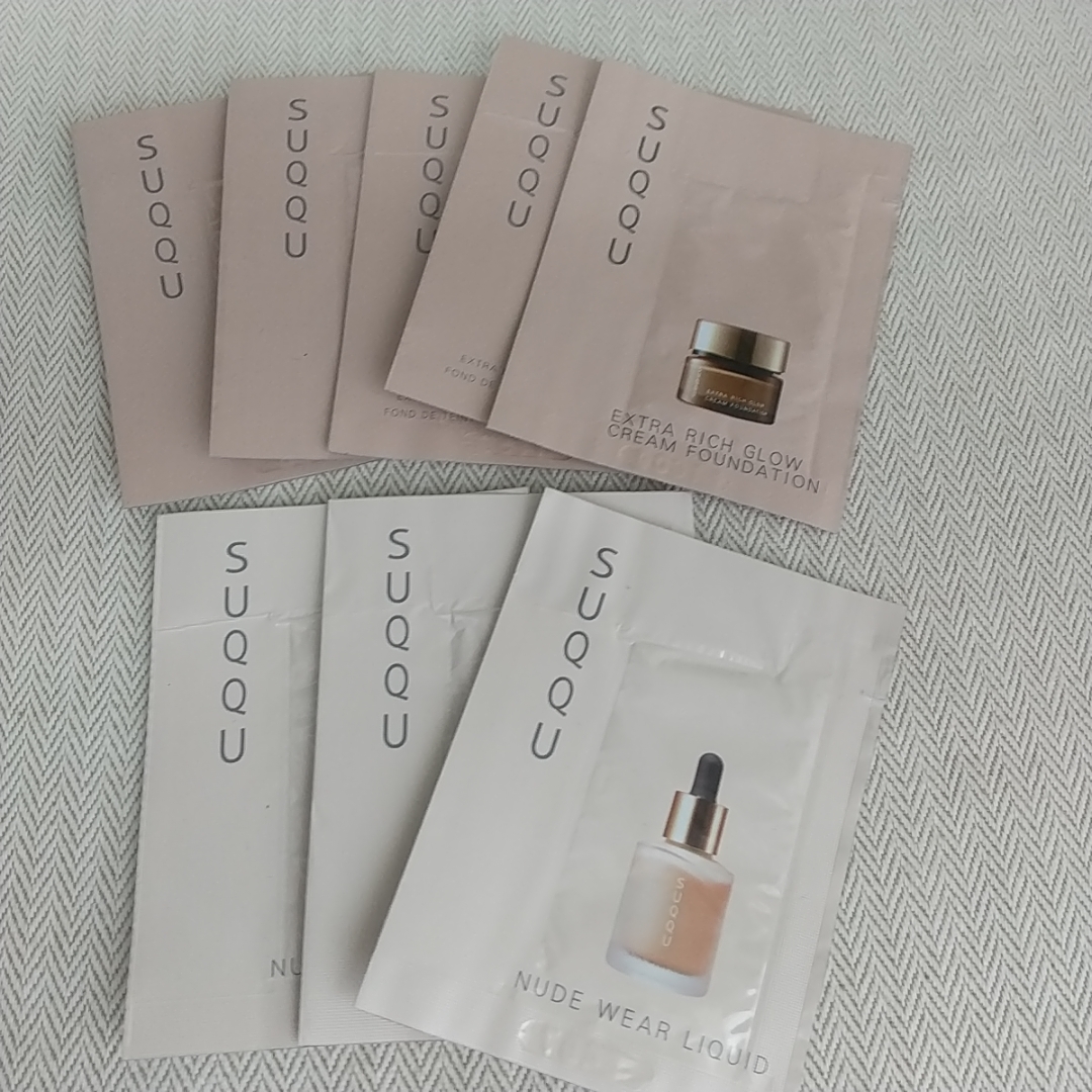 8 point set unused ( including carriage )sk# foundation sample extra Ricci nude wear 1g1ml SUQQU