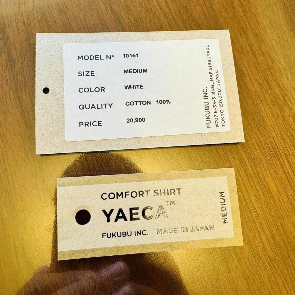 YAECA Comfort Shirt Standard M_画像5