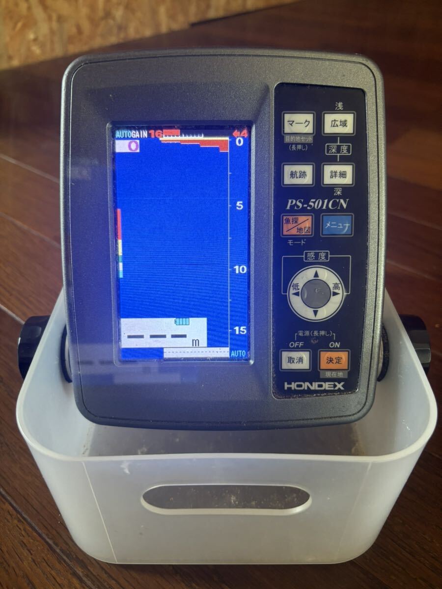 5000円 ホンデックス 魚探 ps501cn PS501cn PS-500C - モニター5型~ 5000円 ホンデックス 魚探 ps501cn PS501cn PS-500C - モニター5型~