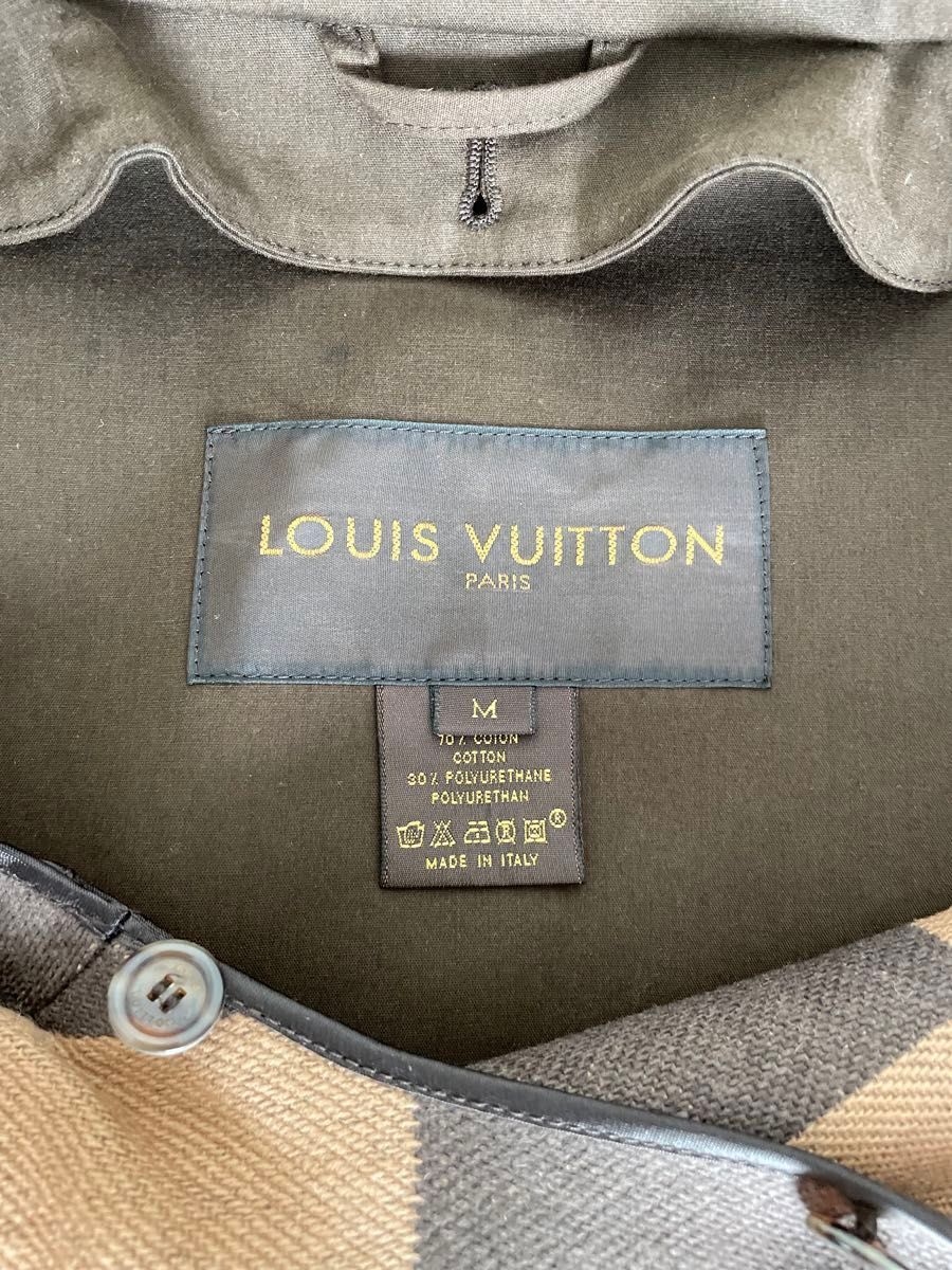 正規店購入本物 ルイヴィトン ダミエ マッキントッシュ ゴム引き コート　LOUIS VUITTON