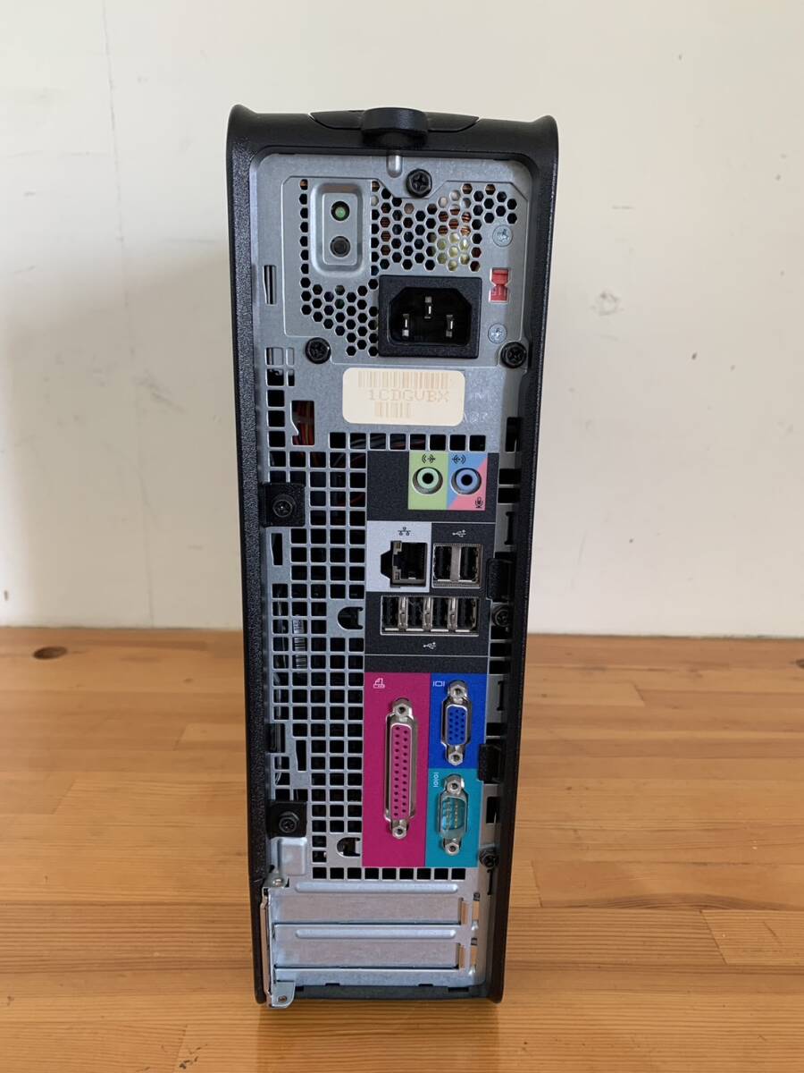 中古デスクトップパソコン DELL デル OptiPlex 380 intel Pentium Dual Core E5800(3.2GHz) 3GB HDD 250GB_画像4