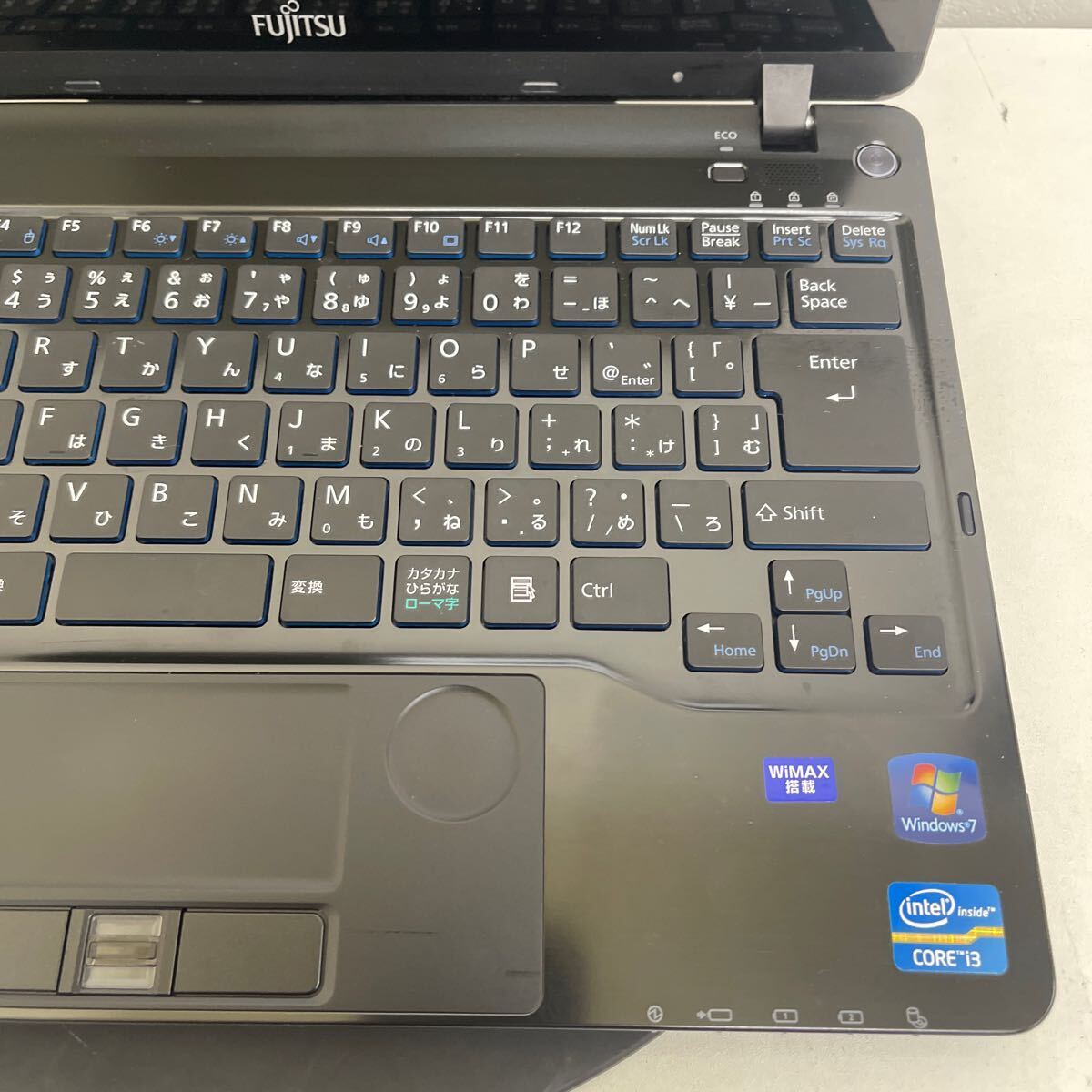 Y513. 3. ジャンク品 FMV LIFEBOOK SH54/E FMVS54EB [シャイニーブラック]_画像6