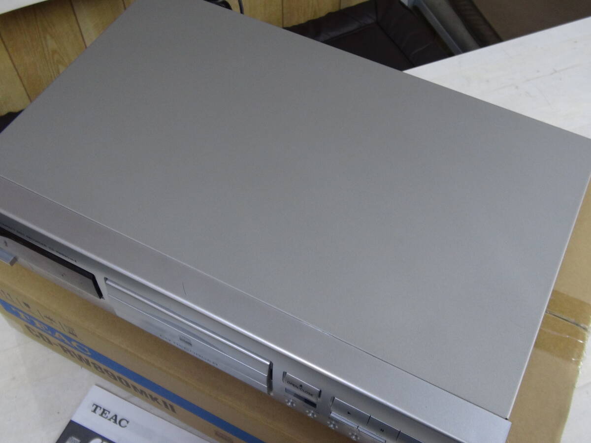 TEAC Teac CD-RW890MKⅡ CD player CD recorder original box / remote control / manual attaching 2021 year manufacture goods 