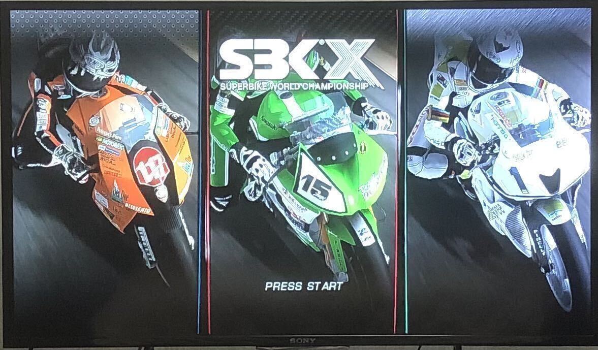 【動作確認画像あり】 海外版 PS3 SBK X SUPERBIKE WORLD CHAMPIONSHIP スーパーバイク ワールドチャンピオンシップ プレステ3 カセット_画像5