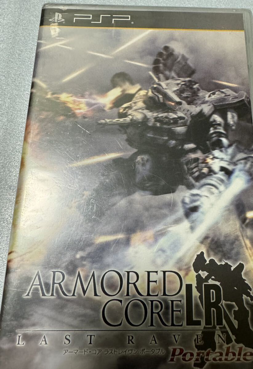 【未開封品】 PSP アーマード・コア ラストレイヴン ポータブル ARMORED CORE LAST RAVEN PS プレステ プレイステーション カセット_画像7