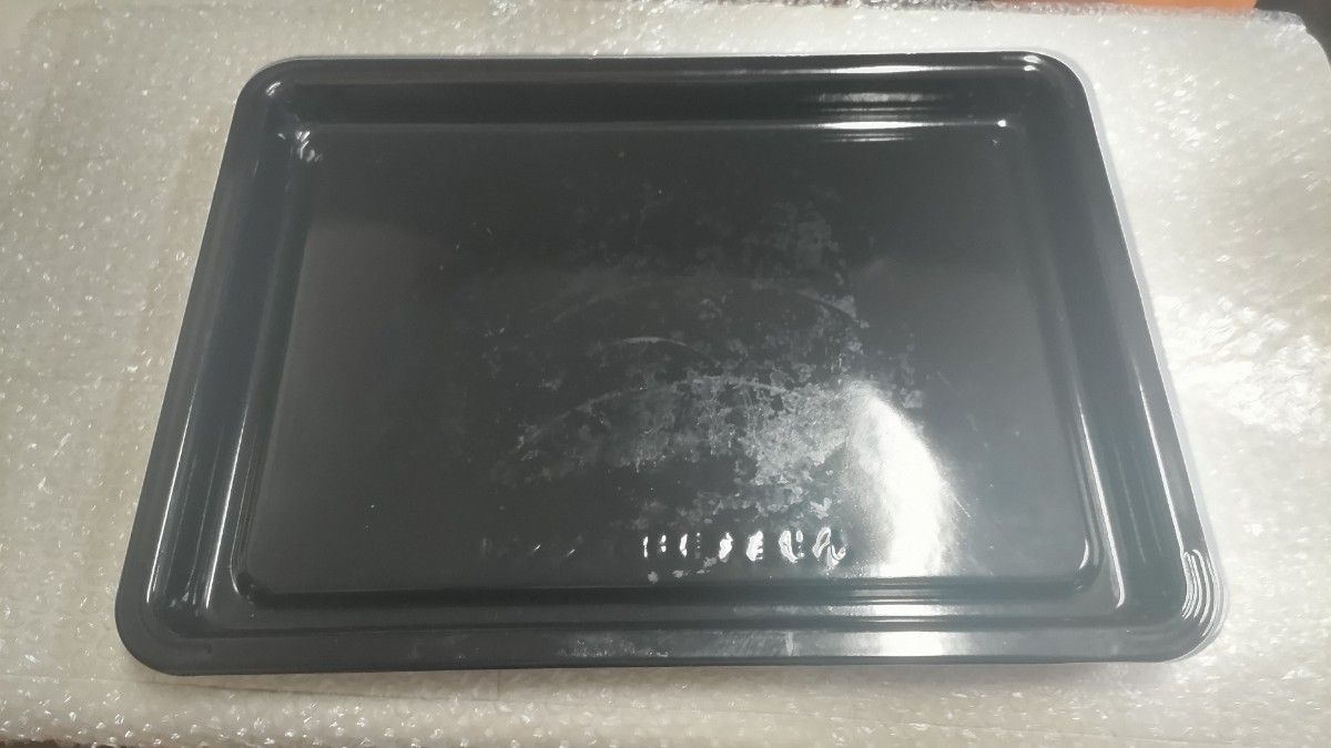 日立 オーブンレンジ ヘルシーシェフ付属品 黒皿(角皿) 白皿 日立 オーブンレンジ ヘルシーシェフ付属品 黒皿(角皿) 白皿
