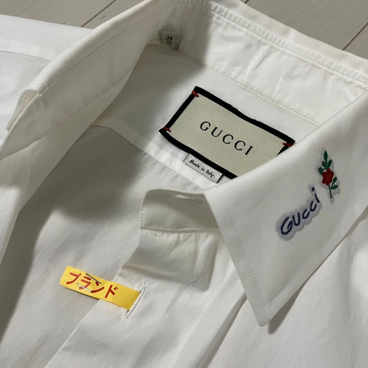 GUCCI グッチ ワイシャツ ロゴシャツ|Yahoo!フリマ(旧PayPay GUCCI グッチ ワイシャツ ロゴシャツ|Yahoo!フリマ(旧PayPay