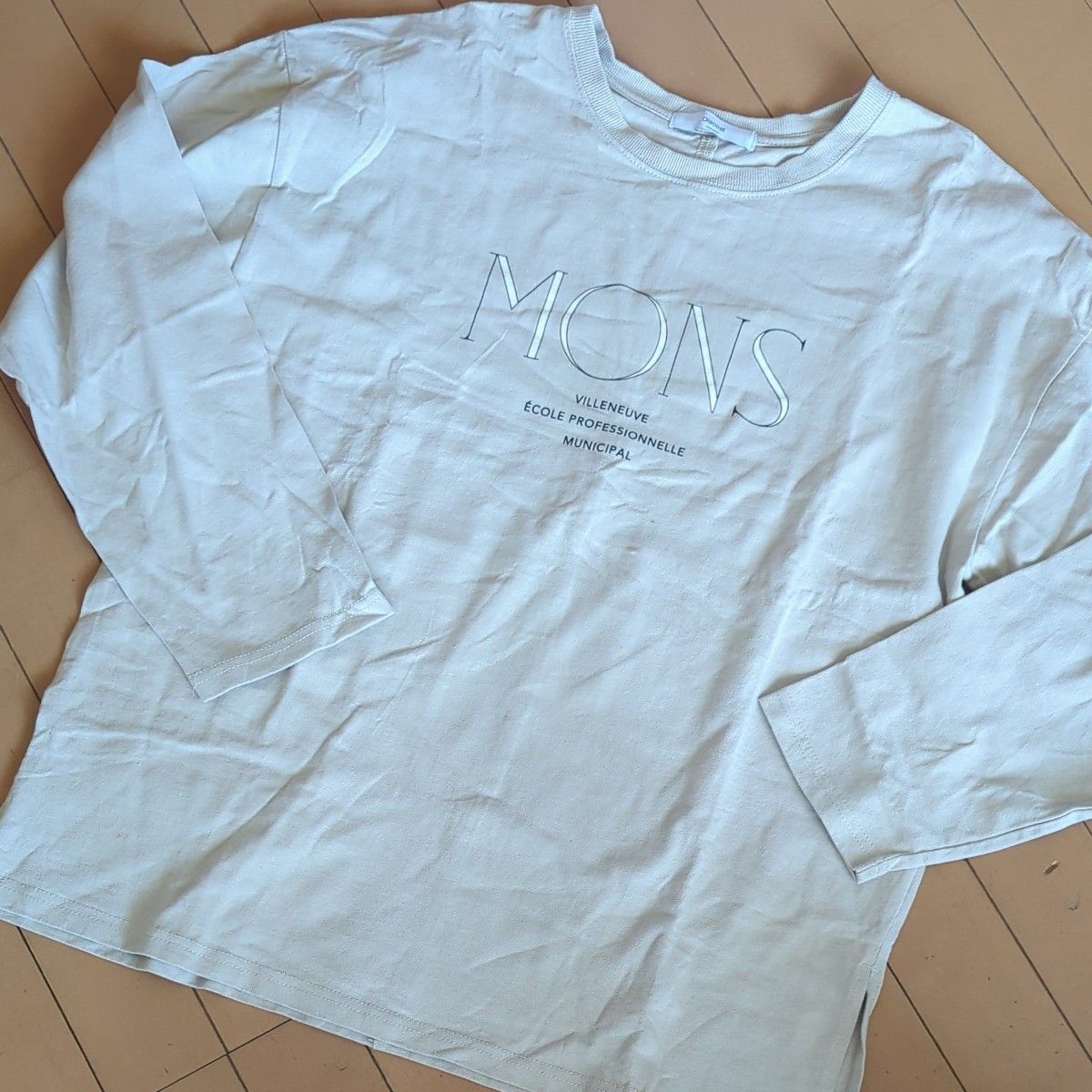 Discoat  MONSプリントロングTシャツ　FREE SIZE　12