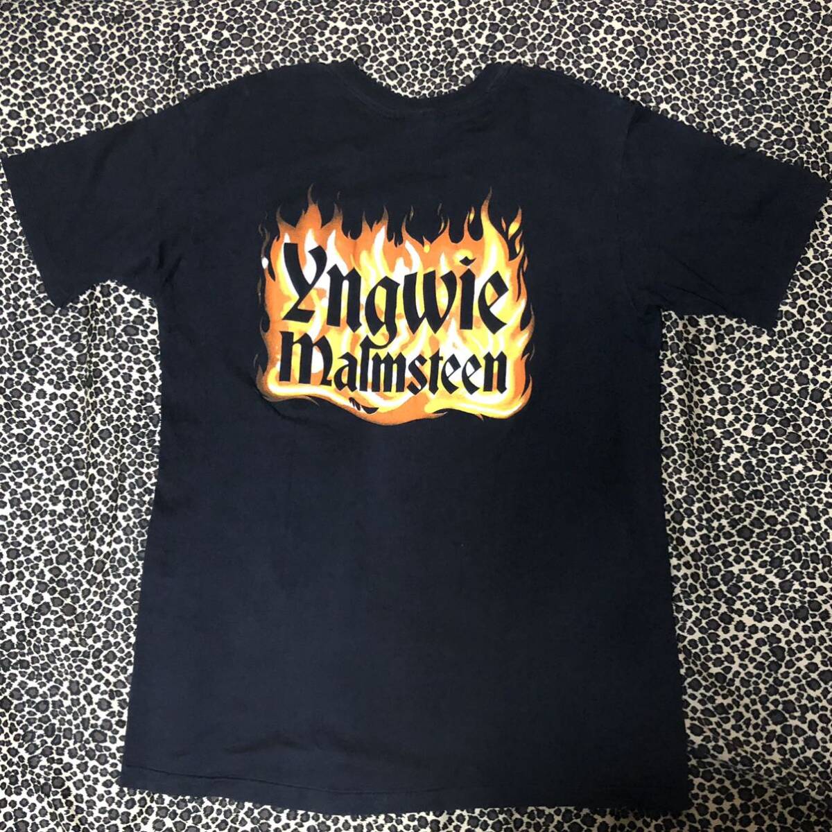 90's Yngwie Malmsteen Tシャツ L ブラック ヴィンテージ 90年代 vintage tee