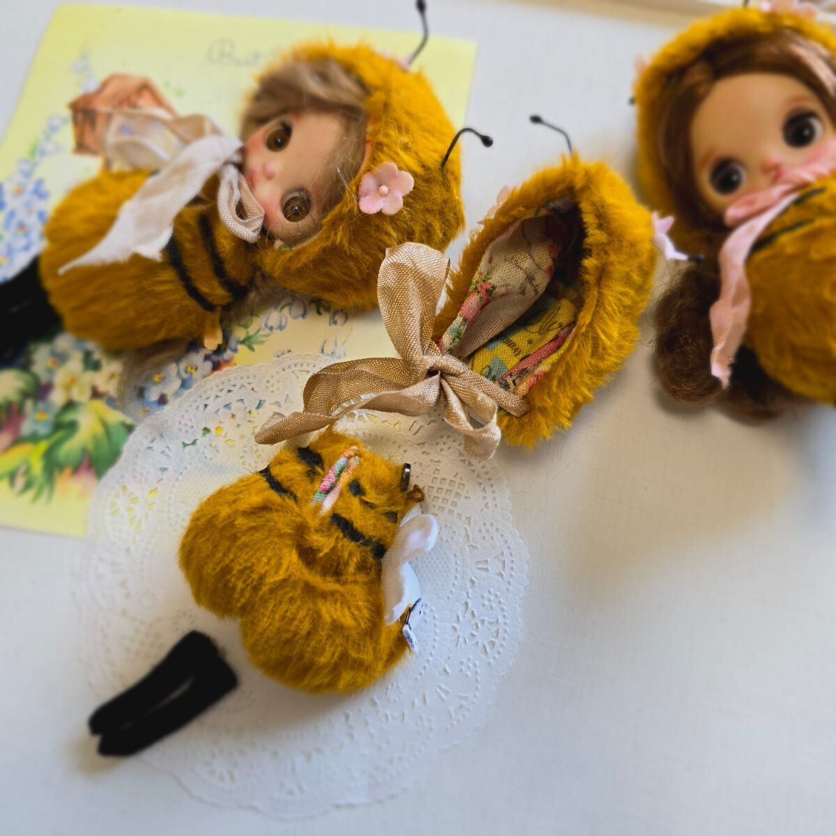 miumoe*②HoneyBee。。ミツバチになりたいセット♪蜜蜂。プチブライスsize 着ぐるみ petiteblythe(服、靴)|売買されたオークション情報、Yahoo!オークション(旧ヤフオク!) の商品情報をアーカイブ公開 - オークファン(aucfan.com)