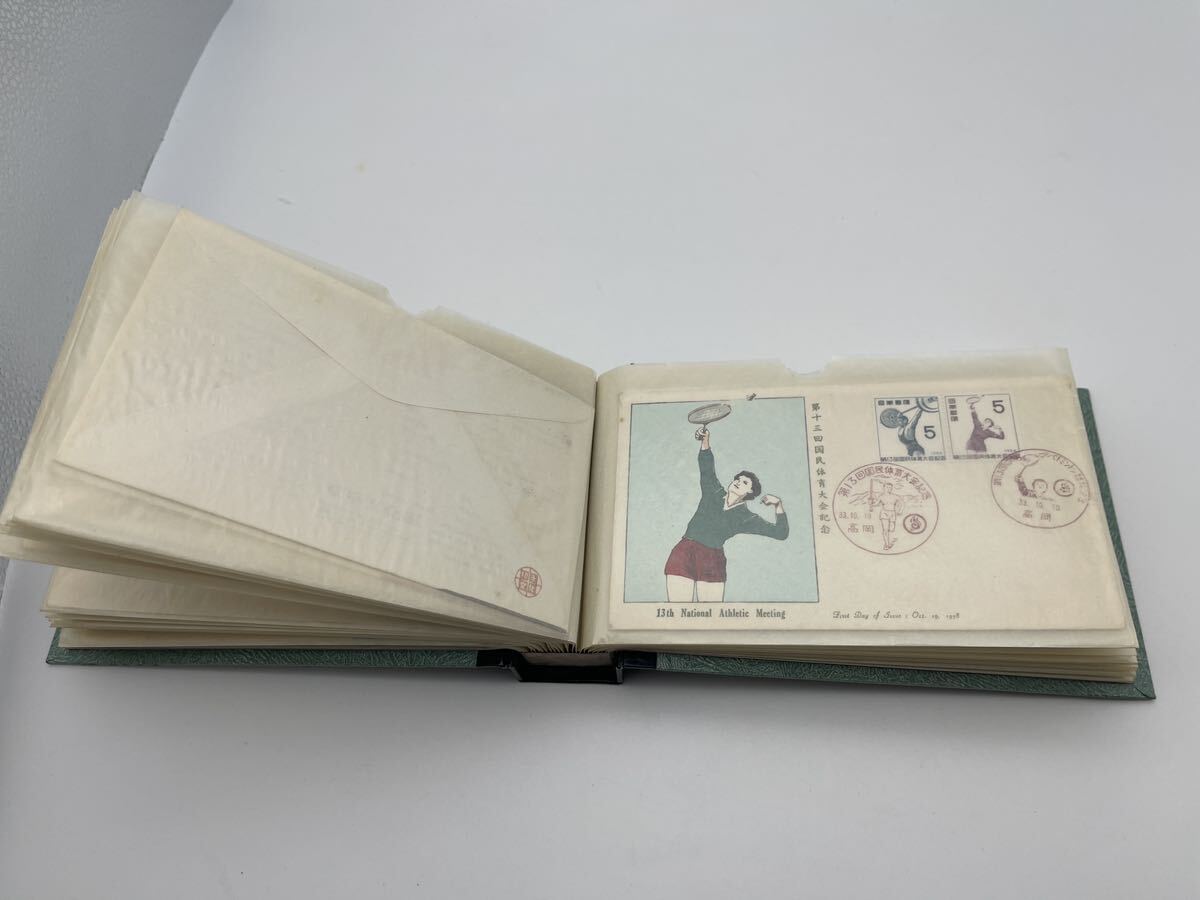 日本切手 初日カバー 大量 約163枚以上 封筒 解説書 昭和20年代～60年頃の画像6