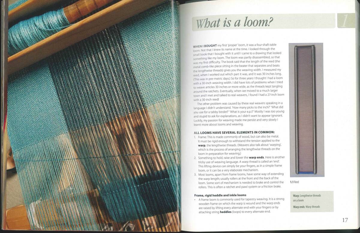 D11　LEARN TO WEAVE WITH ANNE FIELD: A PROJECT-BASED APPROACH TO　WEAVING　BASICS　中古