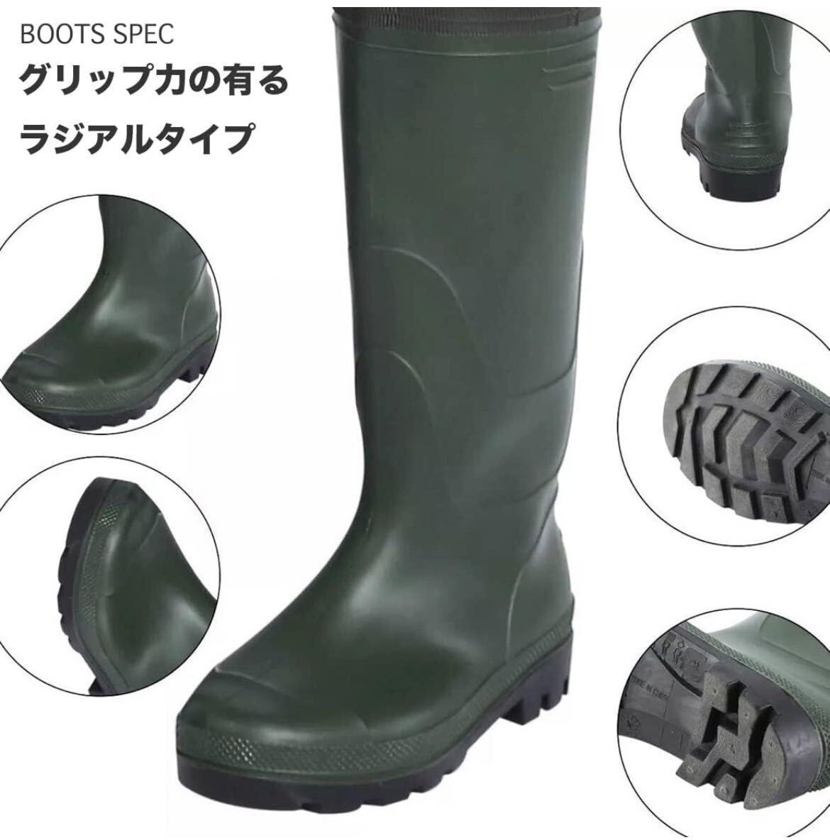 waders chest high ue-da- fishing boots large hi The reinforcement waterproof with pocket 42