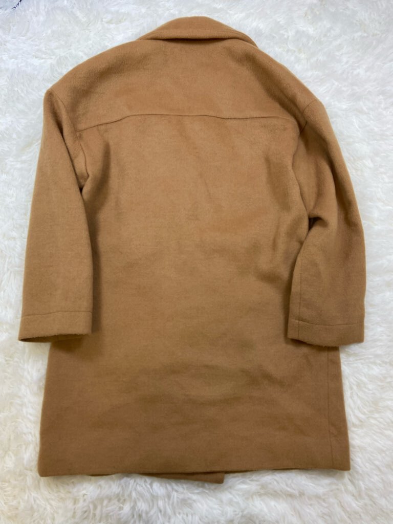 1 иен ~ I-4 80 Another Edition Another Addition тренчкот шерстяное пальто длинное пальто размер F полиэстер шерсть 