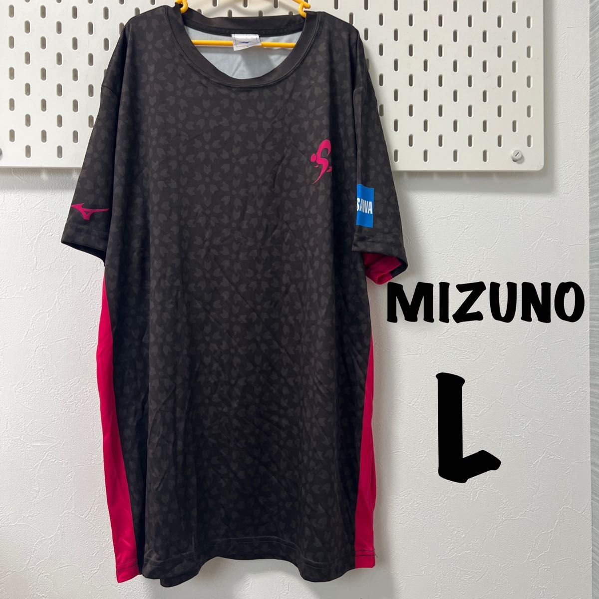 MIZUNO  L 佐賀桜マラソン2023ランニングTシャツ　スポーツウェア　半袖　ミズノ